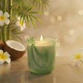 Couple's Retreat | Candle 10oz | Frosted Green Swirl