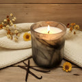 Warm Intentions | Candle 10oz | Frosted Black Swirl