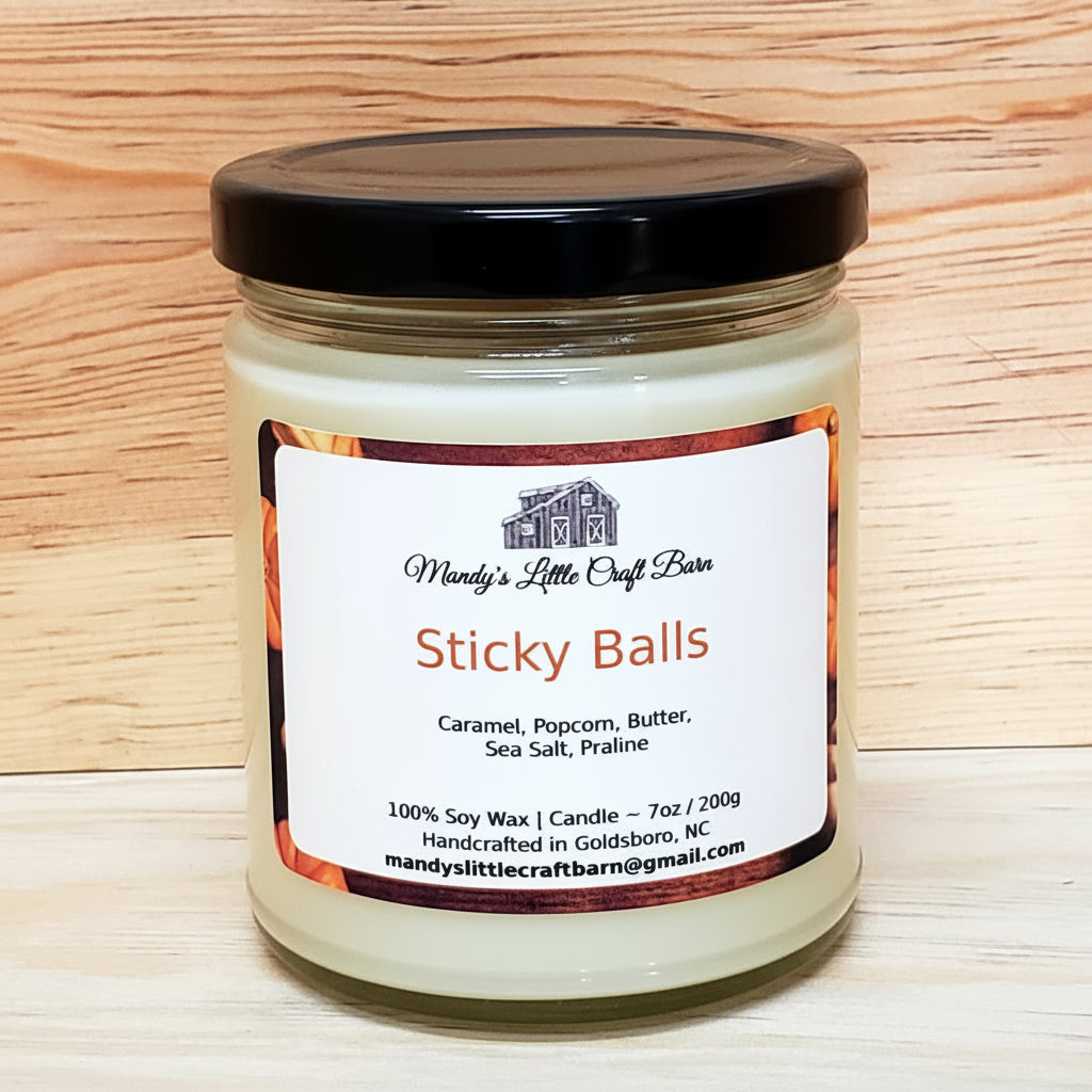 Sticky Balls Candle